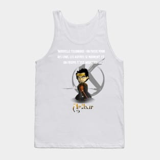 New technique: we pass for idiots, the others laugh, and we hit. It's new. Tank Top